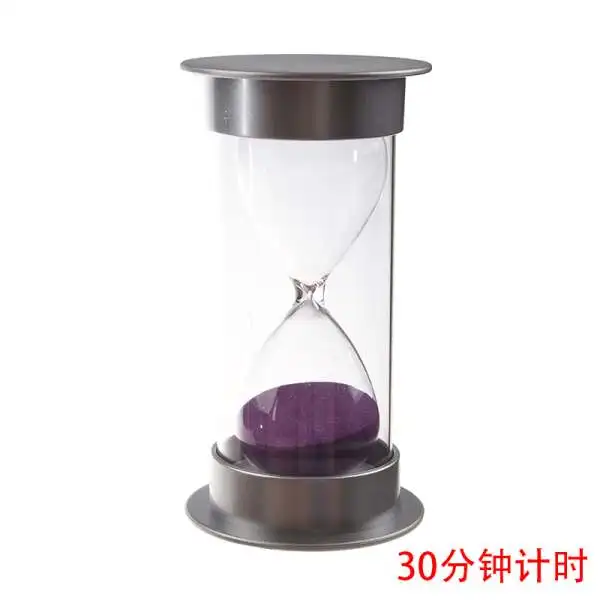 Пластик хрустальные Песочные часы 30 минут песочные часы декоративные песочные часы - Цвет: C3