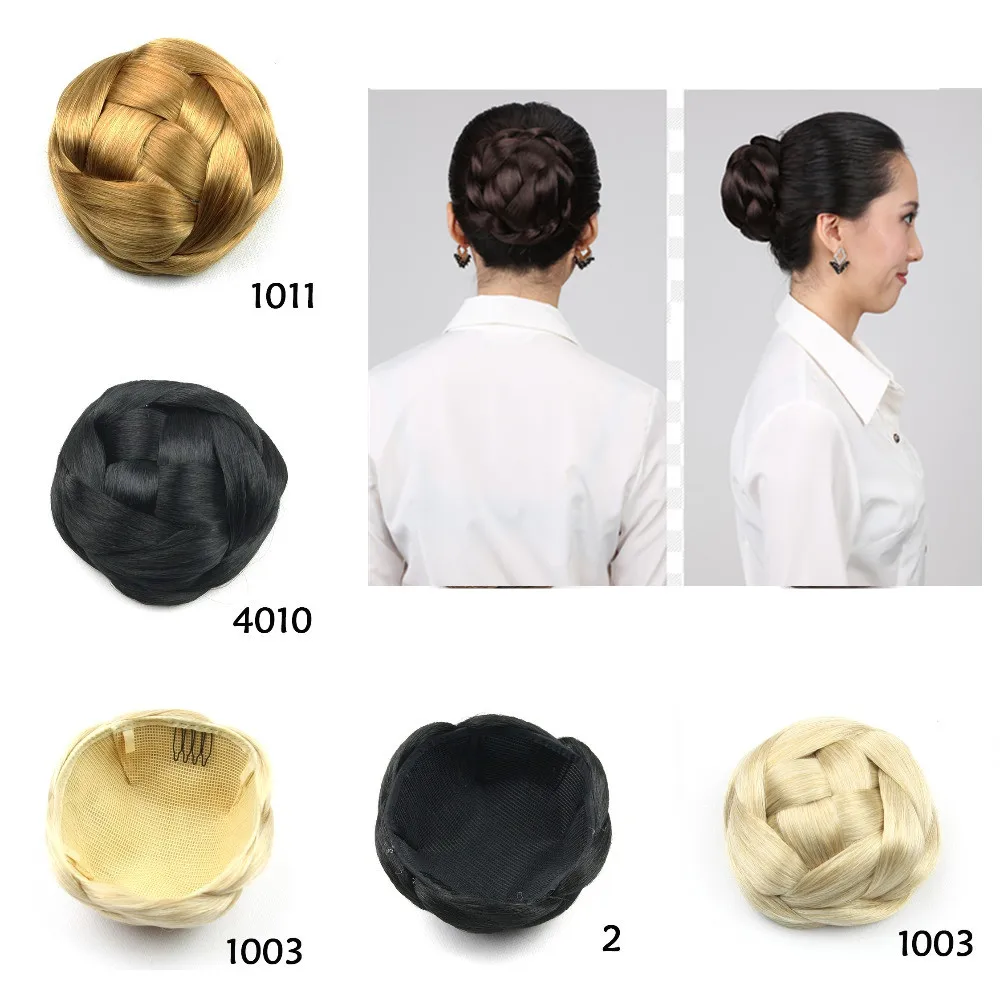 1pc Japan Fashion Synthetic Hair Chignon Hair Bun Hair Extension