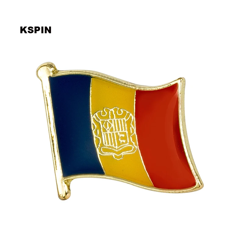 Catalan flag pin нагрудный знак 10 шт. брошь 20 на лот икон XY0178|Значки| |