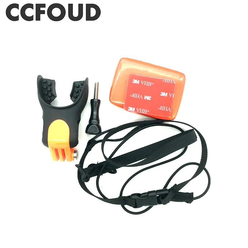 Universal Teeth Style Mount Surfing Diving Shoot Set Dummy Bite for GoPro Hero 4 3 3