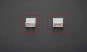 

100pcs 2Pins Light Connector 2-wire LED2835/5050/3014 Two Row Light With Intermediate Connecting Joint