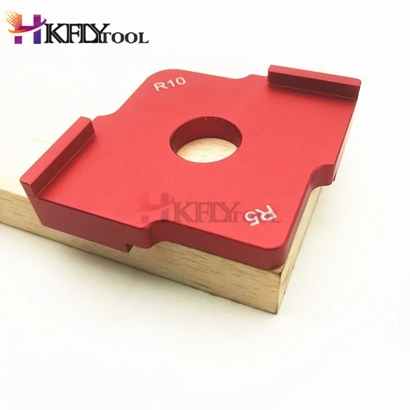 

1Pcs Woodworking Trimming Round Targeting Templates Ruler Woodworking Engraving Bakelite Milling Aluminum Alloy Arc Steel Rulemm