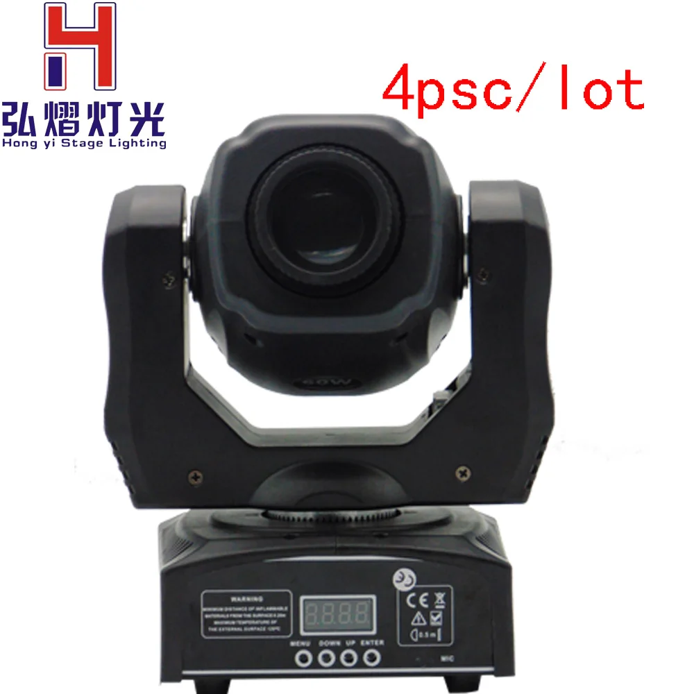 

led mini moving head light spot dj gobos lighting for dmx 512 9/11ch (4pcs/lot )