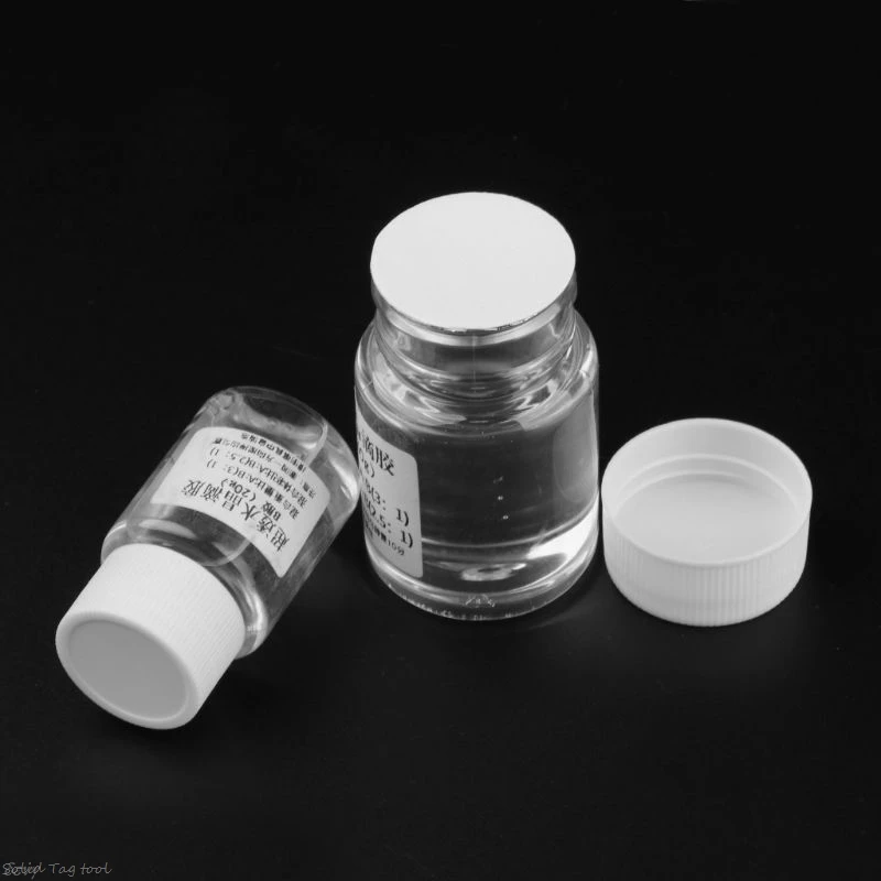 80g Ультра-прозрачный AB Клей для страз два компонента герметик из эпоксидной смолы быстрое высыхание