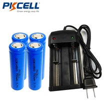 PKCELL 4 шт. ICR14500 Li-Ion Перезаряжаемые Батарея батареи 750 Mah 3,7 V+ 1 шт. умные часы и браслеты экранный Многофункциональный Bluetooth Смарт-Батарея Зарядное устройство для ICR 14500 Батарея