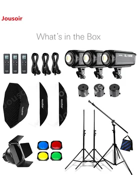 

Godox 450W SL-150W Continuous Light Studio LED Light,Softbox,Light Stand, Studio Boom Arm Light Stand For StudioCD15