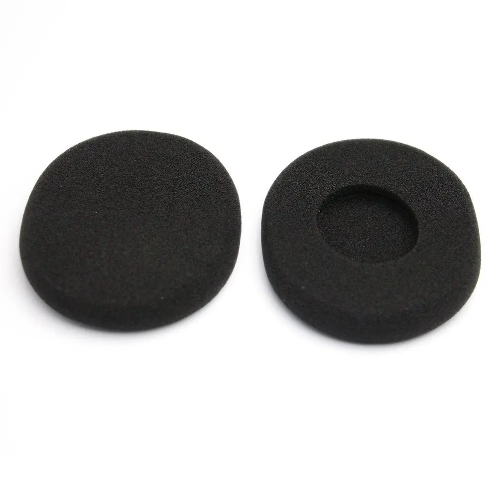 A Pair Of Ear Pads Soft Foam Noise Isolating Replacement Earbud Covers Headphones Cushions For Logitech H800