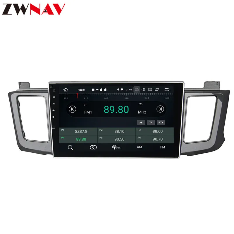 Discount 10.1 inch Android 9 Car GPS Navigation System Car CD DVD Player for Toyota Rav4 2012-2015 Stereo Auto Radio Head Unit 3