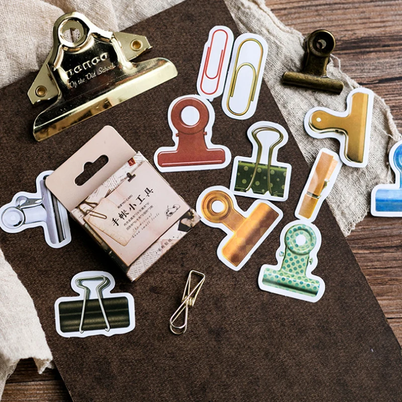 

45 pcs/box Scrapbook small tools sticker photo album Scrapbook decor sticker diy Handmade gift cards stickers Arts Craft