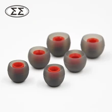 Embouts en Silicone pour écouteurs KZ, 3 paires (6 pièces) d'embouts L M S