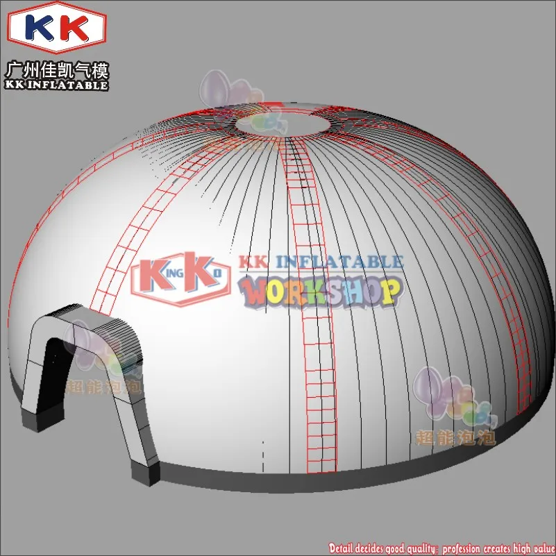 Заводская цена надувная палатка marque купол структуры для наружной вечерние из Гуанчжоу