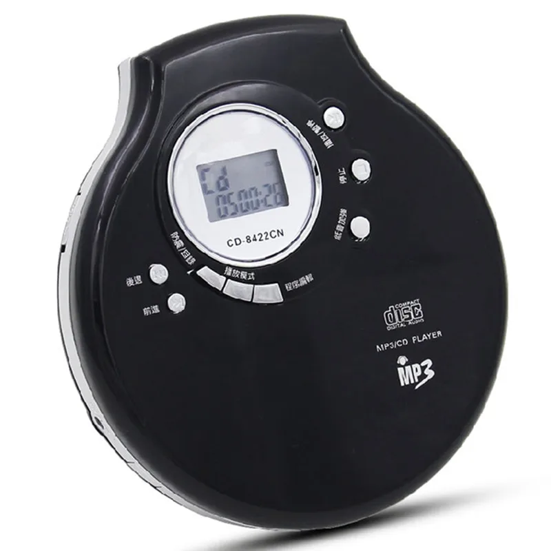 Портативный CD-плеер Walkman поддерживает MP3 CD-R/W английский диск гибочная машина HiFi воспроизведение музыки наушники аудио сбалансированный 3,5 выход