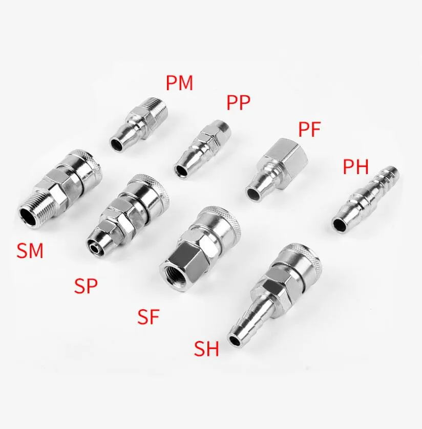 PP20 SP20 PF20 SF20 PH20 SH20 PM20 SM20 Пневматический воздушный компрессор фитинг C Тип