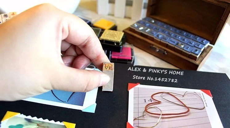 15 Colors Cute Inkpad Craft Oil Based DIY Ink Pads for Rubber Stamps Fabric Scrapbook Wedding Decor Fingerprint Stamp Pad