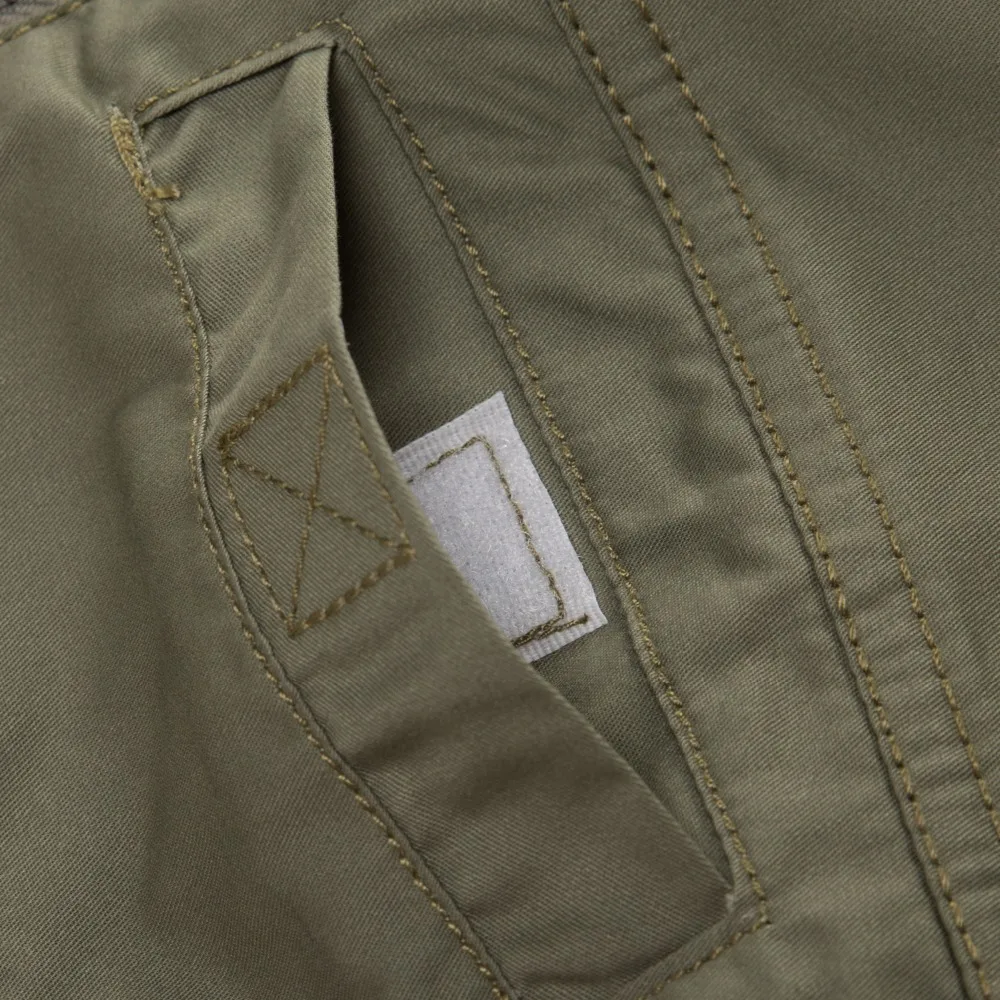 Long Sleeve Shirt Men Casual Shirt Fashion Military Multi-pocket