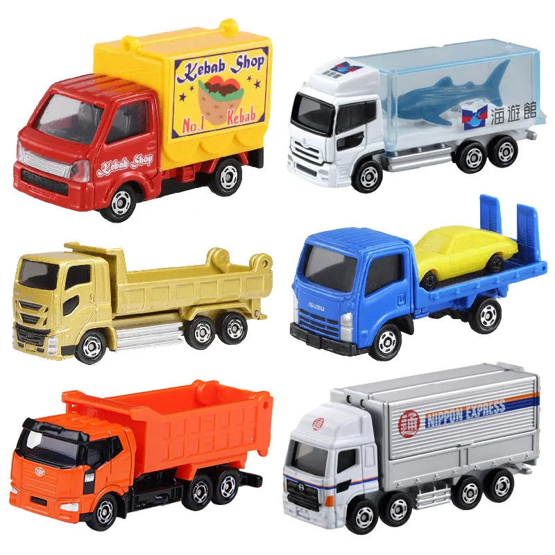 Оригинальные игрушечные автомобили Tomica грузовые новые в коробке от Takara