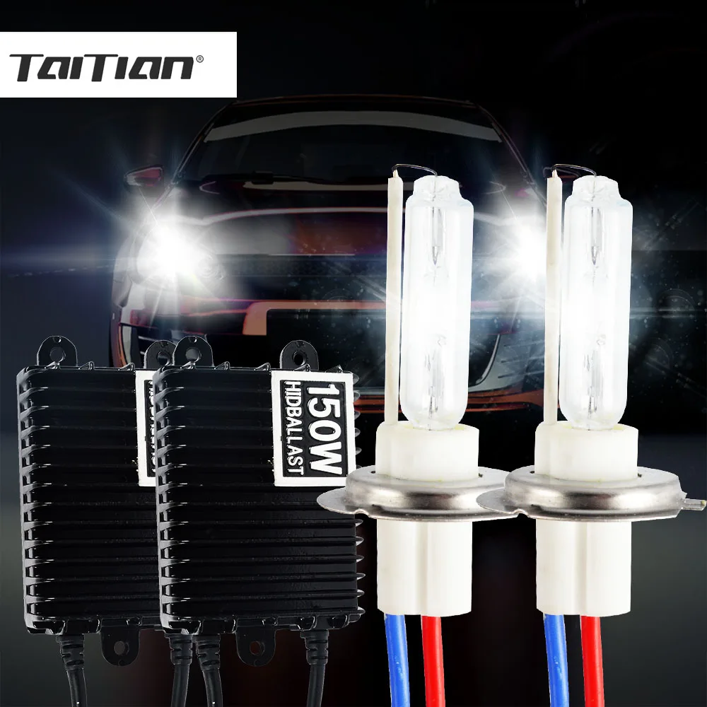 H9 65w Super White Xenon HID Upgrade High Main Full Beam Bulbs