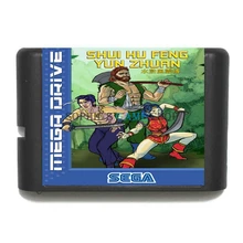 Shui Hu Feng Yun Zhuan игровой картридж новейшая 16 бит игровая карта для sega Mega Drive/Genesis system