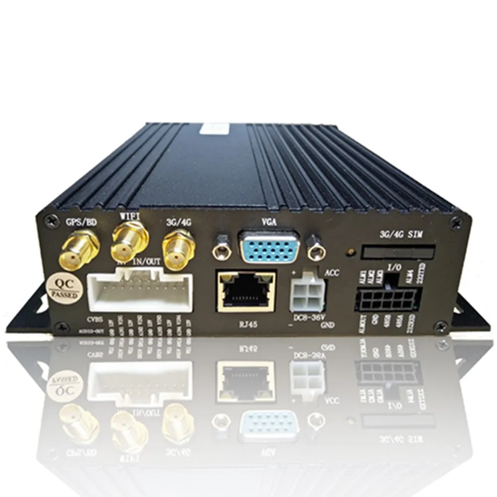  LSZ 1080P WIFI 4G car video recorder dual SD card 4-channel AHD video surveillance host MDVR source