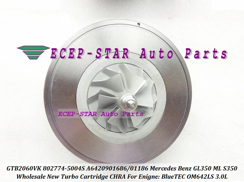 Turbo Cartridge CHRA GTB2060VK 802774 802774-5004S A6420901686 Turbocharger For Mercedes Benz GL350 ML S350 BlueTEC OM642LS 3.0L  (3)