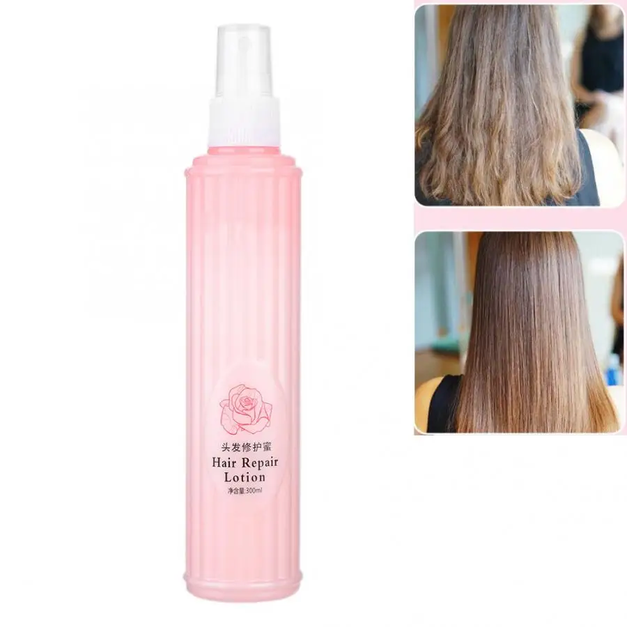 

300ml rose Mild Moisturizing Hair Care Spray Repair Nourishing Smooth Hair Conditioner Lotion Keratin Hair Treatment