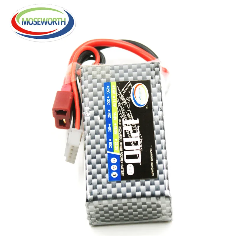 Игрушки с дистанционным управлением LiPo Батарея 14 8 V 4S 1200 мА/ч 35C для Квадрокоптер