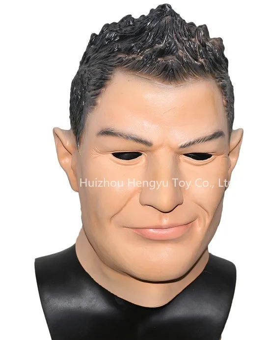 Реалистичная известная Футбольная звезда Бекхэма маска Рональдо|mask white|star jewerlymask