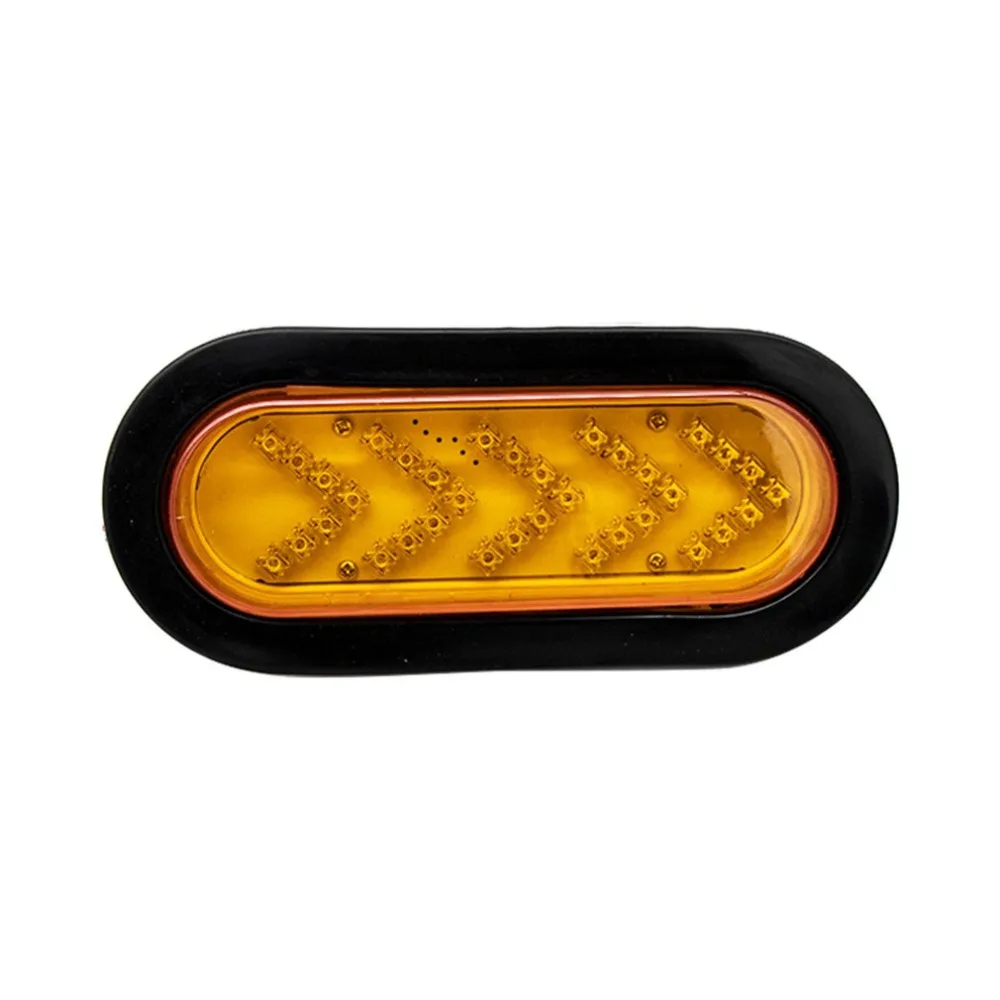 

LED Trailer Oval Rear Tail Lights For Trailers For Trucks Warning Lights Brake Stop Signal Turn Lamp