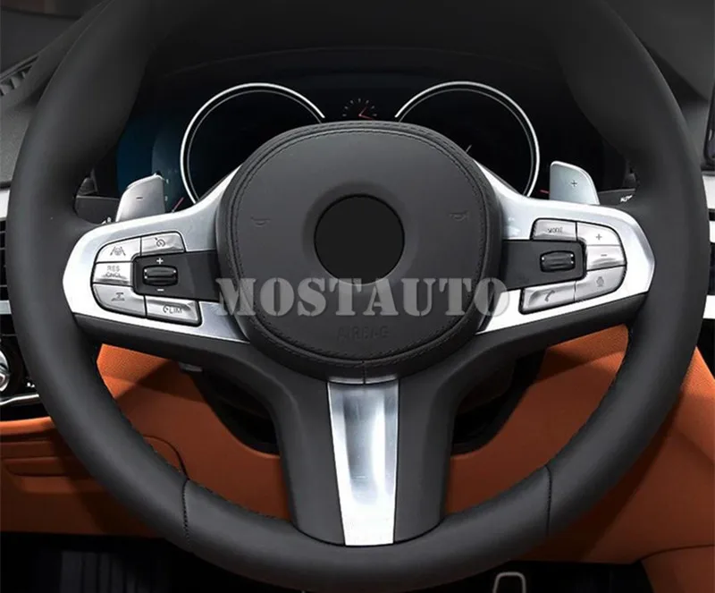 Для BMW 5 серии G30 G31 внутренний руль отделочное покрытие кнопки- 9 шт