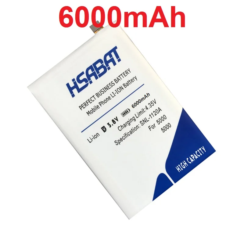 imágenes para HSABAT 100% Nueva 6000 mAh Batería Del Teléfono Móvil para THL 5000 THL5000 Baterías imágenes para HSABAT 100% Nueva 6000 mAh Batería Del Teléfono Móvil para THL 5000 THL5000 Baterías