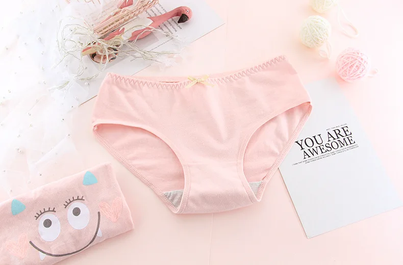 New Arrived Girl Panties Girl Underwear Cartoon Panties Girl Briefs Cotton Lingerie Soft Comfortable Lovely Panty