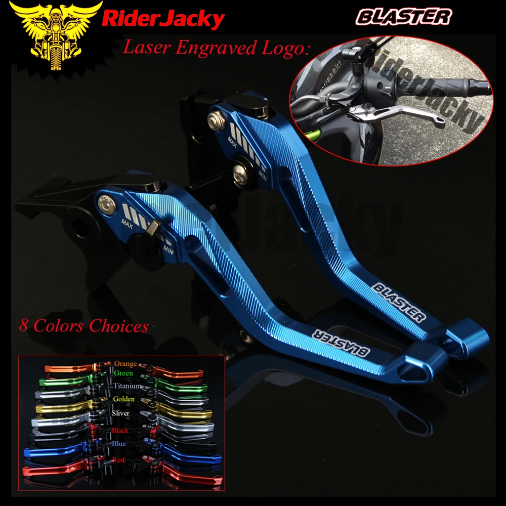 RiderJacky 3D ромбовидный полый Регулируемый рычаг сцепления мотоцикла для Yamaha Blaster
