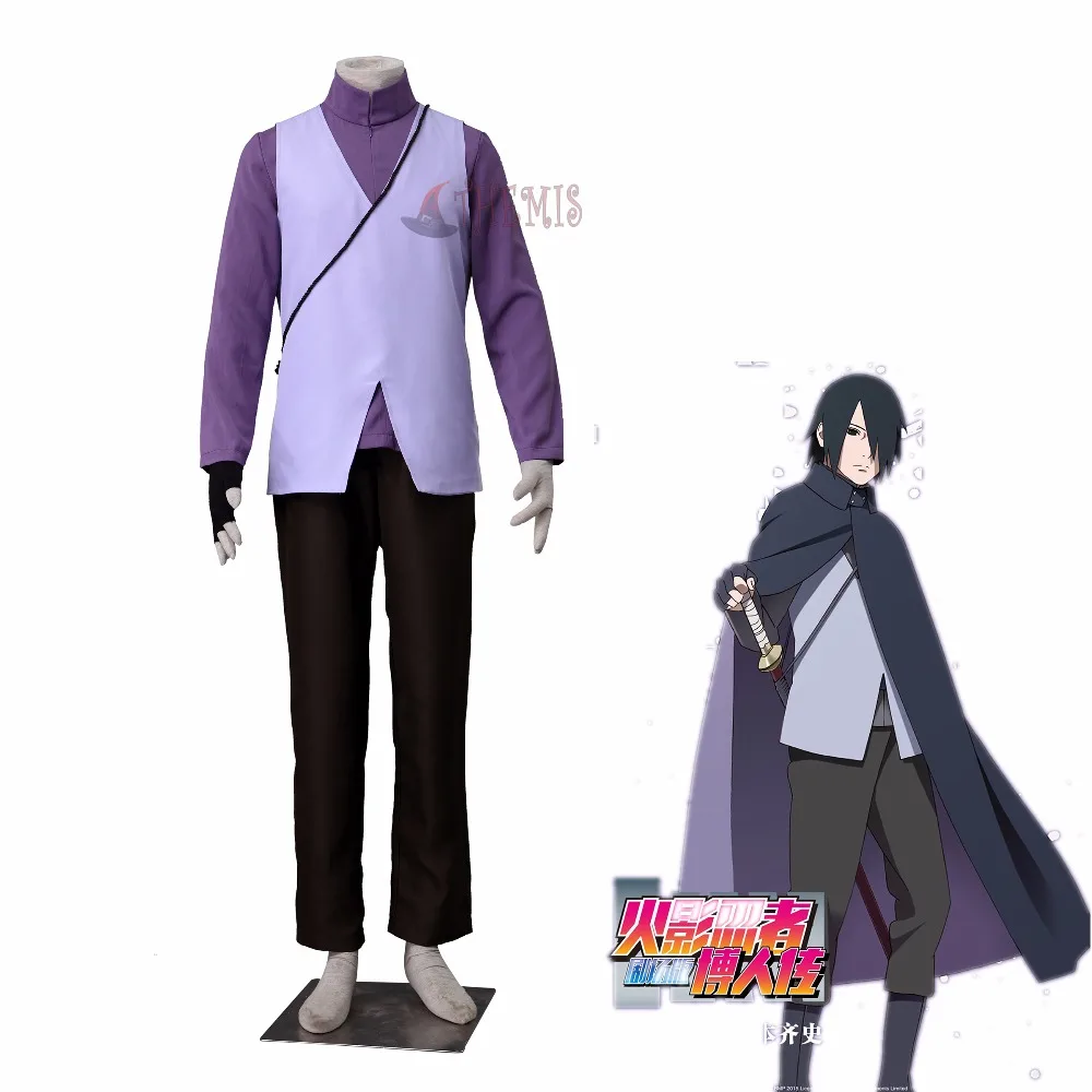 

Athemis new BORUTO -NARUTO THE MOVIE Uchiha Sasuke Cosplay Costume custom made Any size