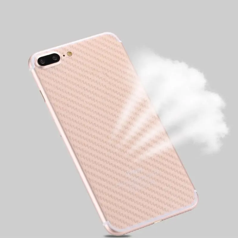 Suntaiho 3D углеродное волокно задний экран протектор для iPhone XS MAX XR XS для iPhone 7 plus 8X6 задняя крышка Защитная пленка