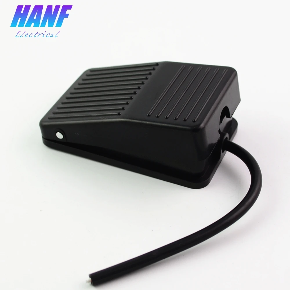 1pcs SPDT Plastic Momentary Electric Power Foot Pedal Switch 10A/250VAC