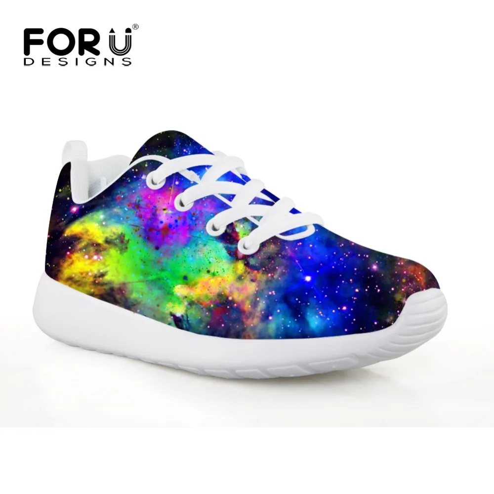 FORUDESIGNS Galaxy Comfortable Running Sneakers for Boys Sport Athletic