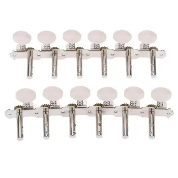 

6R+6L 12 String Acoustic Guitar Tuning Key Peg Machine Head String Tuner