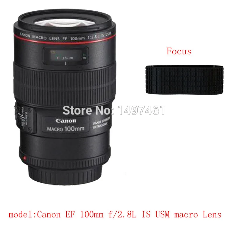 

Lens Focus Rubber Ring/Rubber Grip Repair Succedaneum For Canon EF 100mm f/2.8L IS USM macro lens