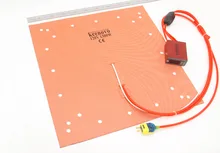 Keenovo Silicone Heater CR-10 S5 3D Printer Heatbed Build Plate Heating Pad 20″ Dual Heating Zones+Integrated Digital Controller