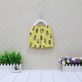 

Children's Summer Shorts Thin Pure Cotton Cute Little Clothing 1 to 5 years old Baby Clothes Low Price 2019 New Little Q Suits