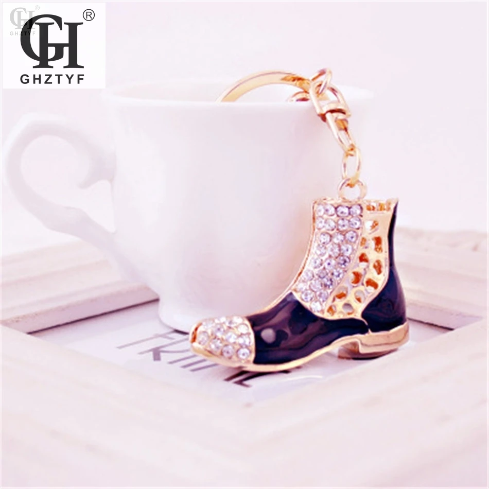 

Fashion Alloy Keyring Key Chain Crystal Keychains Gifts For Women Lobster Buckle Bag Pendant Keychain Jewelry Brelok