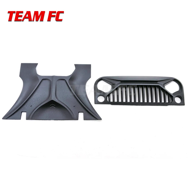 

1pcs Black Plastic Engine Cover for 1:10 RC Crawler Axial SCX10 90046 RC4WD D90 Jeep Wrangler Body Parts S335