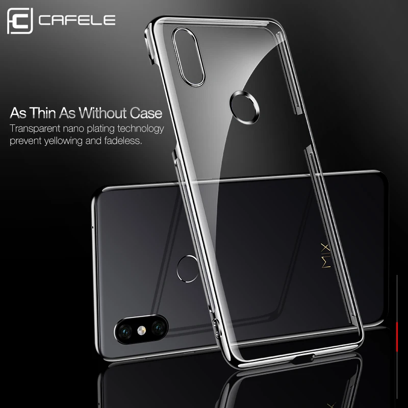 CAFELE чехол с покрытием для Xiaomi mi x 3, жесткий чехол из поликарбоната для Xiaomi mi x3, ультратонкий прозрачный глянцевый чехол s, гладкая сенсорная оболочка