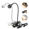 USB Питание Настольная лампа с зажимом держателя Перезаряжаемые USB Led Настольная лампа Гибкая Складная защита глаз настольная лампа для чтен... ► Фото 1/6
