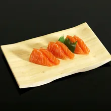 Уникальный Бамбуковый Коврик для суши табурет подносы для суши тарелка посуда в японском стиле японская готовка ужин обслуживание