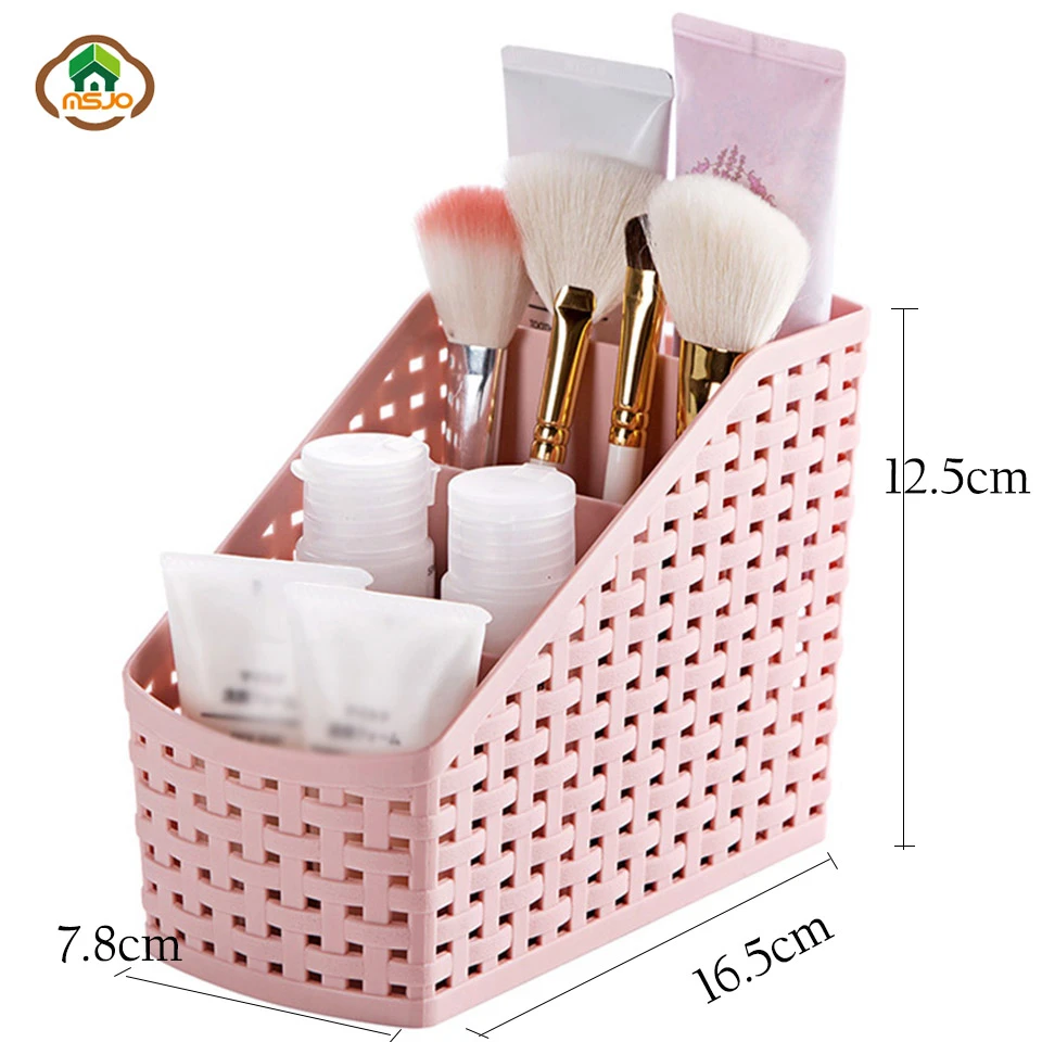 Msjo Makeup Organizer Box For Cosmetics Desk Office Storage Skin Care Case Lipstick Case Sundries Make Up Jewelry Organizer Box Msjo Makeup Organizer Box For Cosmetics Desk Office Storage Skin Care Case Lipstick Case Sundries Make Up Jewelry Organizer Box
