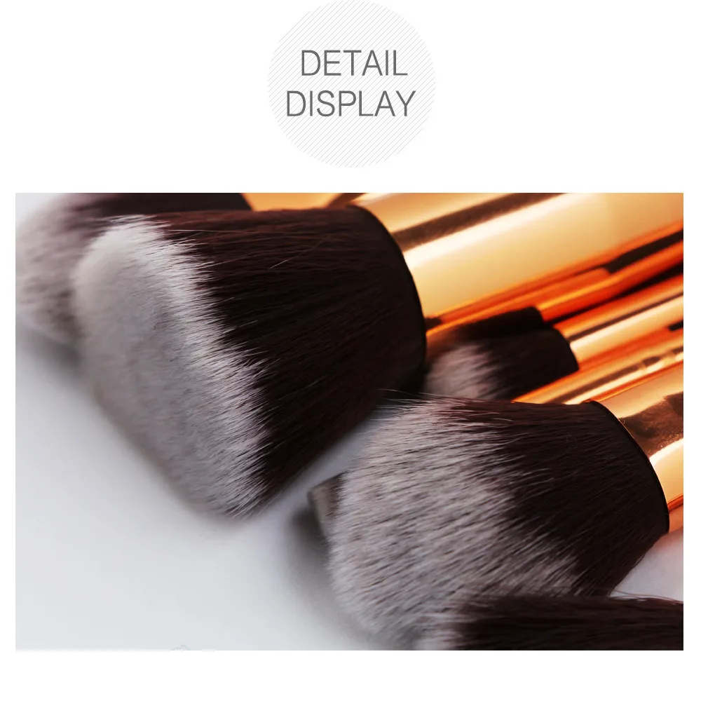 Fashion Girl Product 6Pc Makeup Brushes Set Powder Foundation Eyeshadow Eyeliner Lip Cosmetic Brush Pincel de maquiagem zsmw