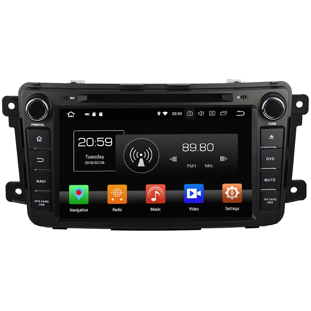 Clearance Octa Core 8 inch 8 core Android 9.0 Car Radio DVD player GPS for for Mazda CX-9 CX 9 NAVIGATION gps 4G RAM 64G ROM stereo AUTO 3