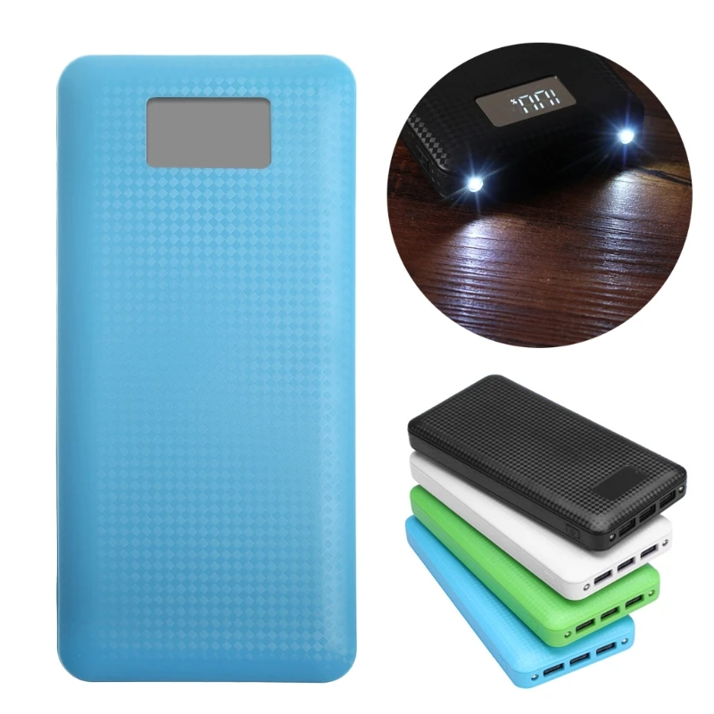 Portable Power Bank Box 7*18650 (without battery) DIY Display Battery