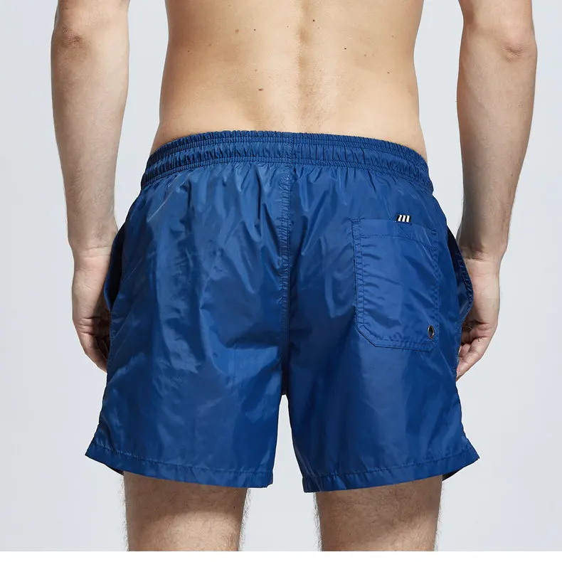 Размера плюс шорты для плавания плавки для мужчин плавки светильник тонкий Быстросохнущий купальный костюм Пляжная одежда для купания для серфинга мужские спортивные шорты